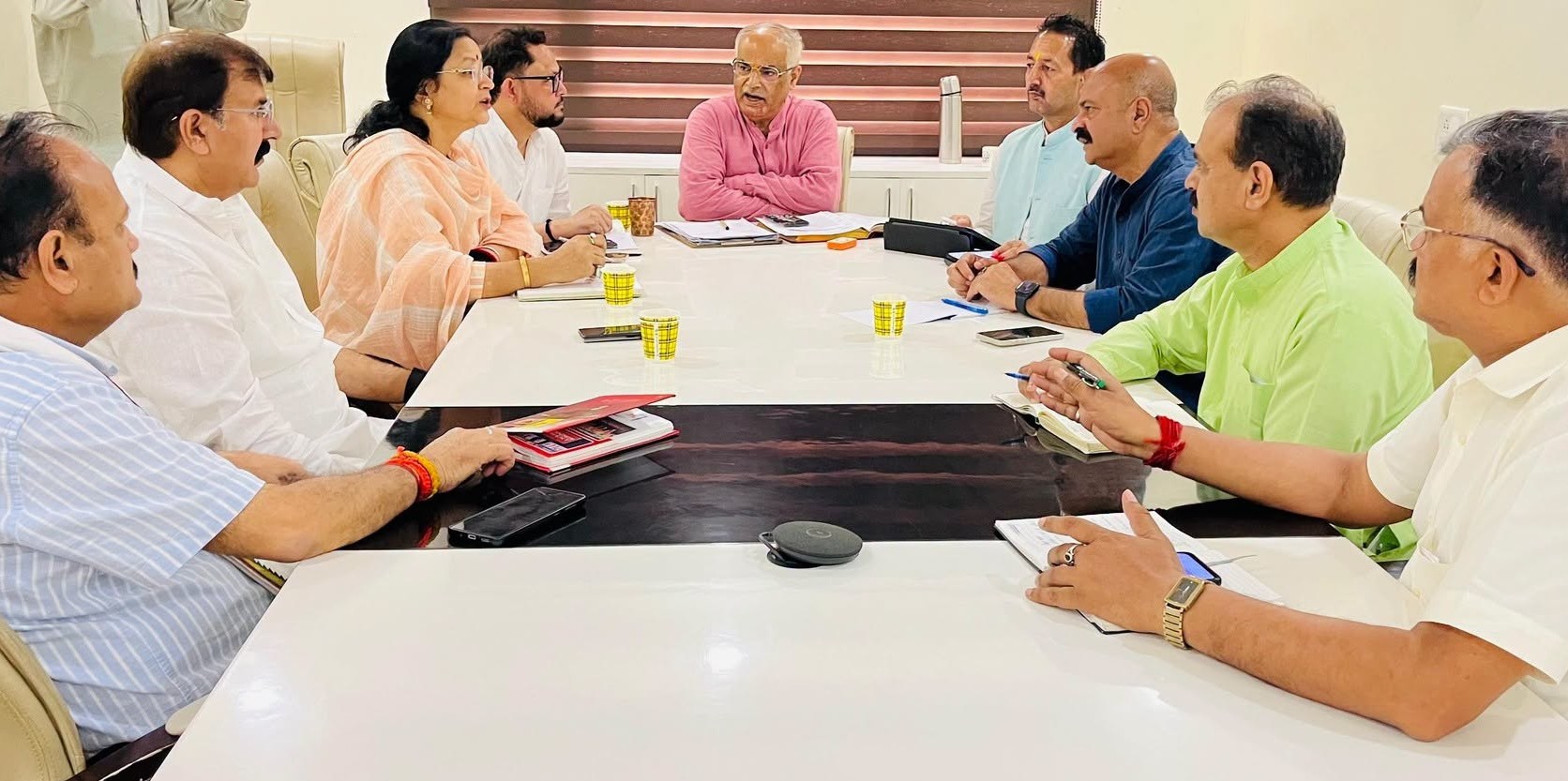 'BJP J&K Intensifies Organisational Outreach, Reviews Preparations for Upcoming Programmes'